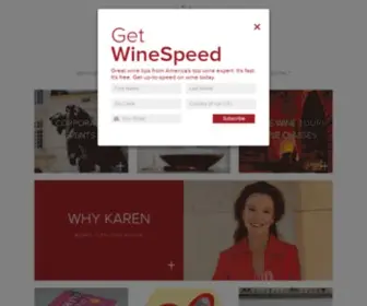 Karenmacneil.com(The Wine Bible by Karen MacNeil) Screenshot