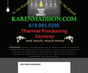 Karenmadison.com(SMT equipment) Screenshot