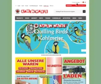 Karenmarieklip.de(Titelseite) Screenshot