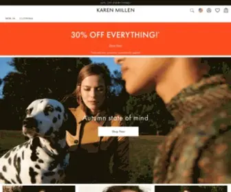 Karenmillen.co.uk(Womens Designer Clothes) Screenshot