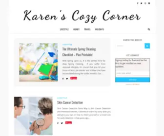 Karenscozycorner.com(Karen's Cozy Corner) Screenshot