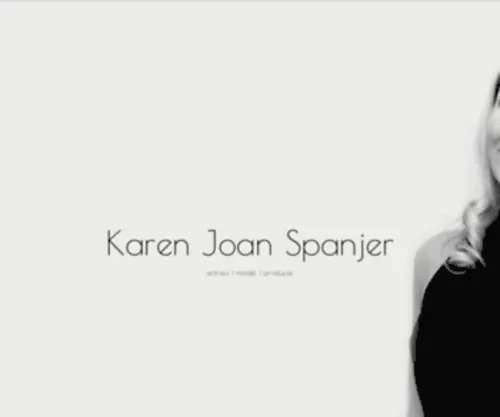 Karenspanjer.com(Karen Joan Spanjer) Screenshot