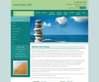 Karenwalllmft.com(Karen Wall) Screenshot