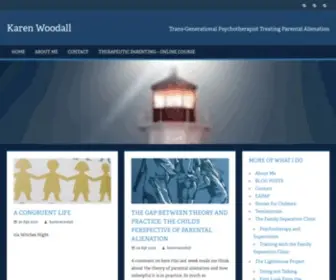 Karenwoodall.blog(Psychotherapist Treating Relational Trauma in Divorce and Separation) Screenshot
