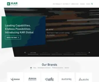 Karglobal.com(KAR Global) Screenshot
