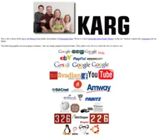 Kargs.net(The Karg Family) Screenshot