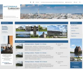 Karhausen-Online.de(Aktuelle Auktion) Screenshot