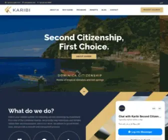 Karibi.com(Second Citizenship) Screenshot