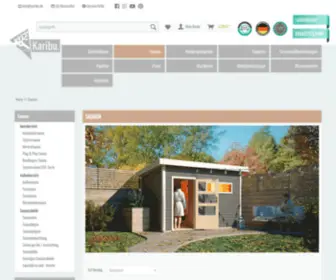 Karibu-Sauna.de(Karibu Sauna) Screenshot