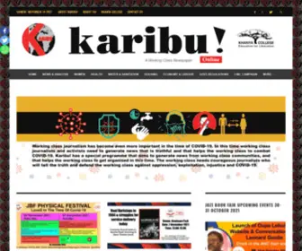 Karibu.org.za(A Working Class News) Screenshot
