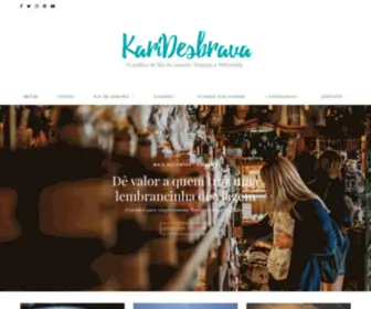 Karidesbrava.com.br(Karidesbrava) Screenshot
