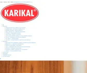 Karikal.com.ar(Soluciones en superficies) Screenshot