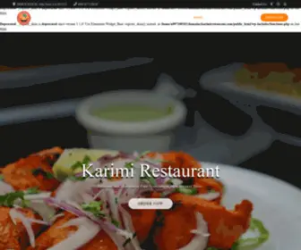 Karimirestaurant.com(Authentic Halal Indian Cuisine for a Flavorful Experience in San Jose) Screenshot