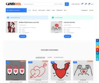 Karimoos.com(Creative Design Resources and Bundles) Screenshot