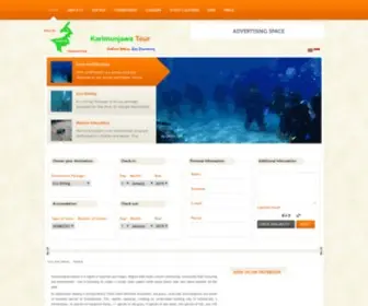 Karimunjawatour.com(Karimunjawa islands) Screenshot