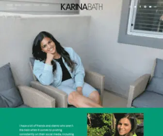 Karinabath.com(Karina Bath) Screenshot