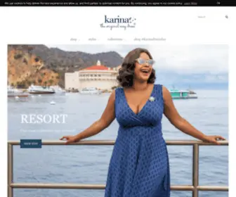 Karinadresses.com(Karina dresses) Screenshot