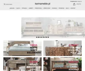 Karinameble.pl(Meble kolonialne) Screenshot