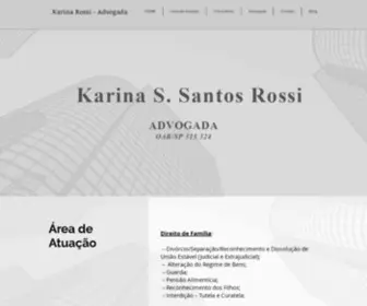 Karinarossiadv.com.br(Karina Rossi Advogada) Screenshot