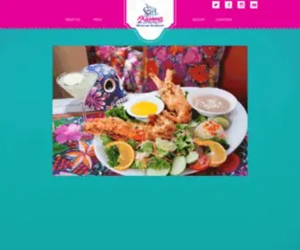 Karinasseafood.com(Karina's Seafood) Screenshot
