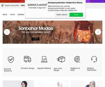 Karincamoda.com(Kar) Screenshot