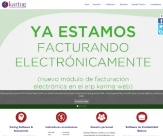 Karing.com.co(Software Contable y Administrativo Karing) Screenshot