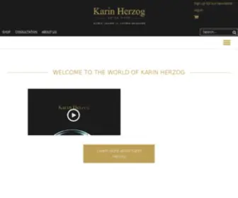 Karinherzog.com(La boutique de Karin Herzog) Screenshot