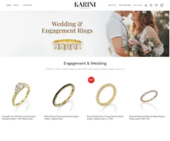 Karini-Jewellery.com(Home Jewellery) Screenshot