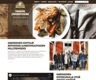 Kariniemen.fi(Etusivu) Screenshot