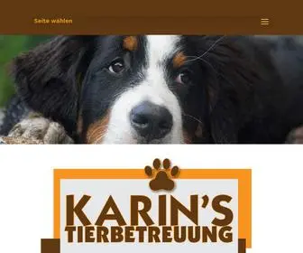 Karins-Tierbetreuung.ch(Karin's) Screenshot