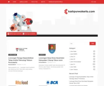 Karirpurwokerto.com(Lowongan Kerja Purwokerto) Screenshot