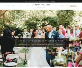 Karissawrightproductions.com(Sacramento Wedding Photographer) Screenshot