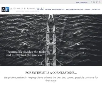 Karitzis.com(Karitzis & Associates L.L.C) Screenshot