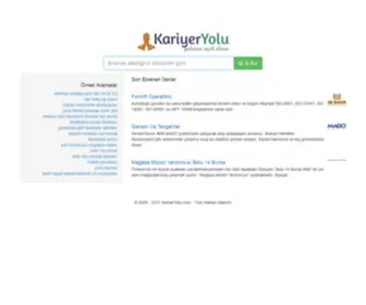 Kariyeryolu.com(Yolunuz) Screenshot