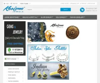 Karizmajewels.com(Online Indian jewelry store) Screenshot