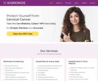 Karkinos.in(A Purpose Driven Oncology Platform) Screenshot