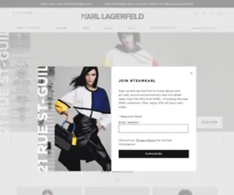 Karl.com(Karl Lagerfeld handbags) Screenshot