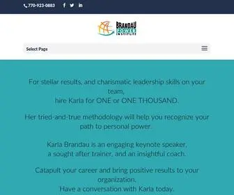 Karlabrandau.com(Charismatic Leadership Expert) Screenshot