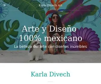 Karladivechart.com(Karla Divech Art) Screenshot