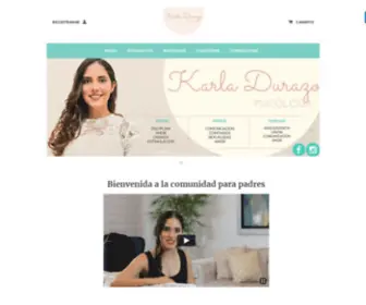 Karladurazo.com(Comunidad para padres) Screenshot