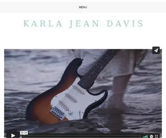 Karlajeandavis.com(KARLA JEAN DAVIS) Screenshot