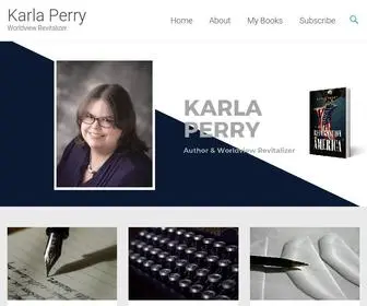 Karlaperry.com(Worldview Revitalizer) Screenshot