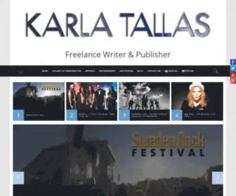 Karlatallas.com(FREELANCE WRITER & PUBLISHER) Screenshot