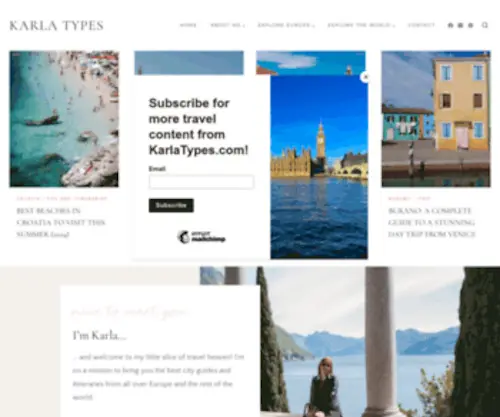 Karlatypes.com(Travel tips and advice) Screenshot