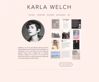 Karlawelch.com(Karla Welch) Screenshot