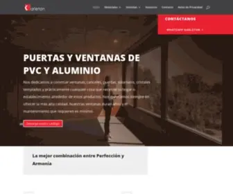 Karleton.com.mx(Puertas y Ventanas de PVC y Aluminio) Screenshot