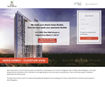 Karlevario-Homes.com(Karle Vario Homes) Screenshot