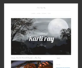 Karliray.blog(Karli Ray's Blog) Screenshot