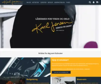 Karljensen.no(Karl) Screenshot