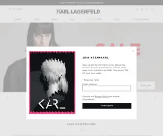 Karllagerfeld.com(Karllagerfeld) Screenshot